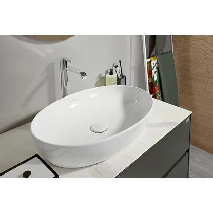 Villeroy & Boch Boch Aufsatzwaschbecken Artis 61 Cm X 41 Cm Weiß Alpin CeramicPlus – Bild 2