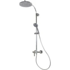 Breuer Duscharmatur Aquamaxx 320 Mit Einhebelmischer Runde Kopfbrause