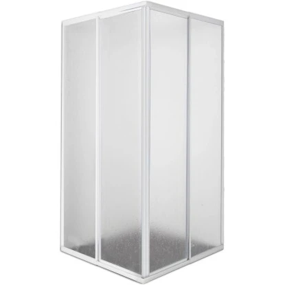 Sanotechnik Eckdusche 185 Cm X 73 Cm - 88 Cm