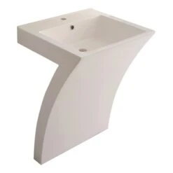 Sanitop-Wingenroth Waschbecken 55 Cm Numero Weiß